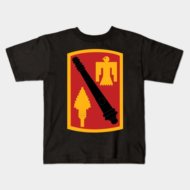 45th Artillery (Fires) Brigade wo Txt Kids T-Shirt by twix123844